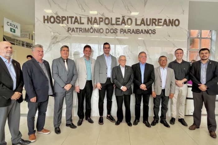 Governador em exercício visita Laureano e reafirma parceria do estado para combater o câncer na Paraíba
