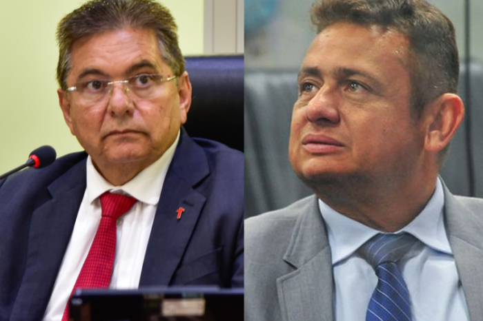 Adriano Galdino e Walber Virgolino batem boca durante sessão da ALPB que pautou votação de empréstimos ao Governo