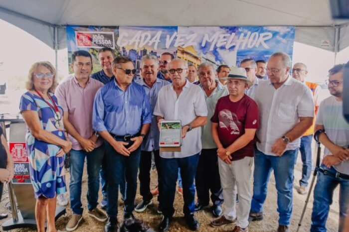Cícero Lucena autoriza início das obras do Parque Linear do Roger com investimento de R$ 55 milhões