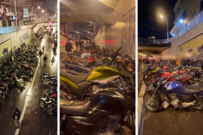 Operação da polícia apreende 40 motos e aplica mais de 100 multas durante ‘rolezinho’ em João Pessoa