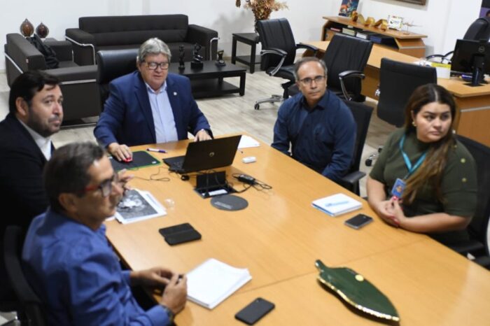 João Azevêdo recebe diretoria da Energisa e empresa apresenta plano de investimentos de R$ 483 milhões na Paraíba