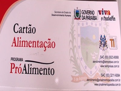 Governo atualizara a situação cadastral do Cartão Alimentação nesta terça em quatro cidades