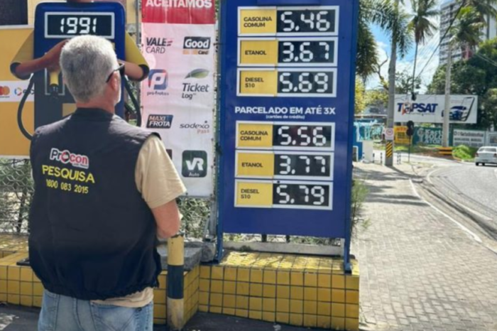 Procon notifica postos de combustíveis para justificarem aumento de preço da gasolina em João Pessoa